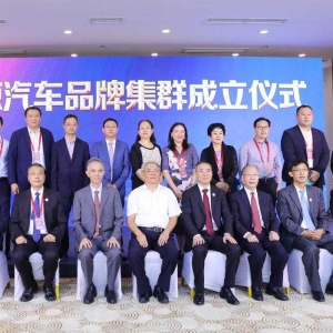以合力打造国际知名品牌 新能源汽车品牌集群正式成立