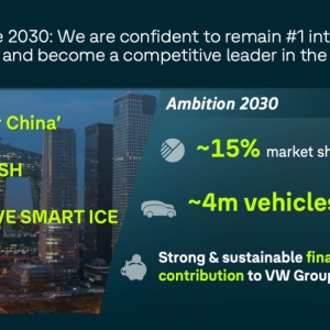 大众汽车集团决战中国车市2030的良方 - 在中国为中国
