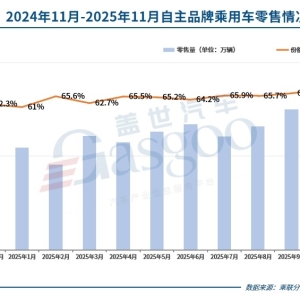 11月乘用车市场，再现“双降”